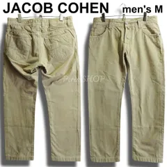 JACOB COHEN　ヤコブコーエン　PW622　W31（約80cm　M相当）　コットン スリムパンツ　チノ　良品　ベージュ　イタリア製　メンズのサムネイル