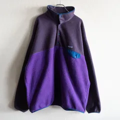 【ビッグサイズ】PATAGONIA【シンチラ スナップT フリース ジャケット 25580/FA20】XXL パタゴニア パープル 26031047