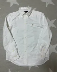 ポロラルフローレン 正規品 ジュニア 白シャツ L/G 14-16