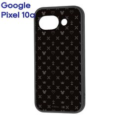 GooglePixel10a 케이스 미키 모노그램 디즈니 킹덤 하츠 캐릭터 상품 내 충격 스마트 폰 커버 하이브리드 구글 픽셀 maru [유 패킷에서 7 영업일 이내 발송]