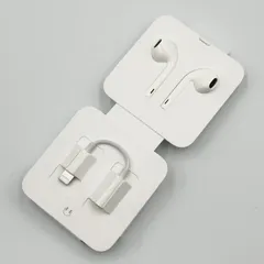 Apple アップル 純正 有線イヤホン&変換アダプターセット【24時間以内発送･未使用品✨️】