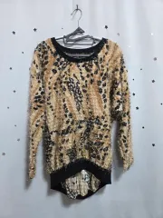 EGOIST ヒョウ柄 レオパード ニット FREE/7
