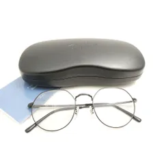 美品 RayBan レイバン RB6465 JACK ジャック 2509 メガネ 度なしライトカラーレンズ 51□20-140 メタルフレーム 眼鏡 アイウェア 小物 メンズ AU4282 