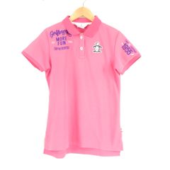 Munsingwear 半袖ポロシャツ ピンク Mサイズ - メルカリ