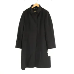 未使用 23区 スタンドカラーコート 40 羊毛 アンゴラ ロング丈 レディース AN2984A71 