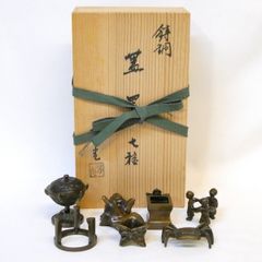 七福神の金属製置物セット - メルカリ