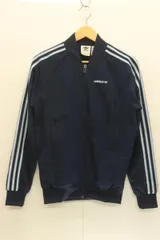 【中古】 adidas メンズジャージ トラックジャケット S M SST WOVEN TT adidas S 紺 ネイビー