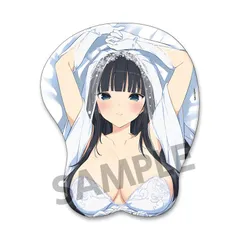 【新品】【HS特典付き】閃乱カグラ 描き下ろしおっぱいマウスパッド 斑鳩 ウェディング ver.【正規品】のサムネイル