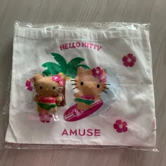 AMUSE ハローキティ キーホルダー ぬいぐるみ エコバッグ セット