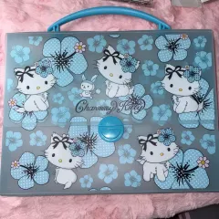 レトロ チャーミーキティ 紙類収納ボックス ファイルケース ファイルボックス レトロ hello kitty(ハローキティ) 紙類