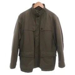 ザ スコッチ ハウス The Scotch House モッズコート ミドル丈 ガンパッチ M カーキ /JS ■ECF003のサムネイル