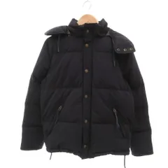 ブルックスブラザーズ BROOKS BROTHERS ダウンジャケット メルトン切替 フード付き S 紺 ネイビー /YJ ■ECG003のサムネイル