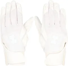 アンダーアーマー UNDER ARMOUR 野球 ソフトボール UAクリーンアップ プロ バッティンググローブ ノンカラー メンズ 部活 クラブ 試合 練習 トレーニング 高校野球 ウォッシャブル 両手用  6001 100 WHITE/WHITE/WHIT