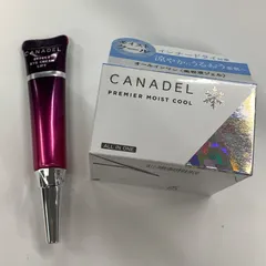 L2411 CANADEL カナデル プレミアモイストクール オールインワン 58g・アイクリーム 15g 計2点セットのサムネイル