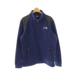 ザノースフェイス THE NORTH FACE ジャンパー ブルゾン フリース ジャケット ジップアップ L 紺 /HK