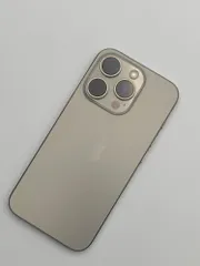 【中古B】iPhone 15 Pro 256GB ナチュラルチタニウム バッテリー【81%】 SIMフリー 白ロム