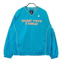 サイズ：LL LE COQ GOLF ルコックゴルフ  2WAY ナイロンブルゾン  ブルー系 [240101652686] ゴルフウェア メンズ ストスト