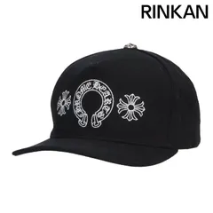クロムハーツ  TRUCKER CAP フロントロゴ刺繍キャップ メンズ ONE SIZE