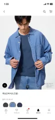 UNIQLO U デニムオーバーサイズシャツ XL
