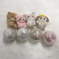 02w23986 mikko ガチャ まとめ売り 8個セット ぬいぐるみキーホルダー  ガチャ・食玩  【中古品】