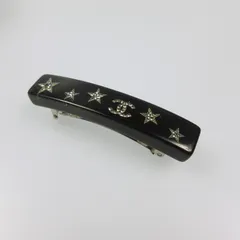 【姫路東店】 中古 CHANEL | シャネル バレッタ 年式:12F ブラック 【135】