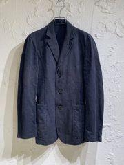 新春特別価格】山内 コットンリネンオックスショールカラージャケット