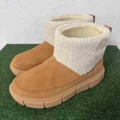 【展示品/未使用/送料無料】ソレル/SOREL スノーブーツ キッズ サイズ:22㎝ T.Buff/Natural ユースソレルエクスプローラー3 スリッポンコージー 防水加工 型番 NY5171-253  /D4971