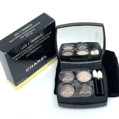 CHANEL シャネル レ キャトル オンブル 226 ティセ リボリ アイシャドウ パレット 4色 ブラウン系【管理No.K 12745】