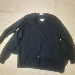 事務服 カーディガン ネイビー 9号 2枚セット 受付 制服 ナース 医療 介護