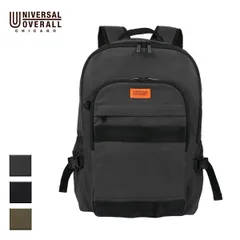 【新品】 UNIVERSAL OVERALL ユニバーサルオーバーオール テープリュックサック メンズ/レディース チャコールグレー/ブラック/カーキ 30L OS UVO-236のサムネイル
