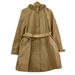 UNTITLED アンタイトル ベルト付き フーデッドコート size2/ベージュ
