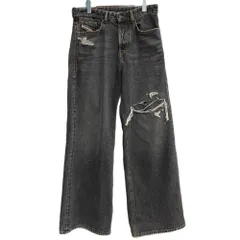 ディーゼル DIESEL relaxed jeans d-rise 007dn デニム ブラック W28サイズ 201MB-1382