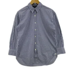 UNTITLED アンタイトル ストライプ長袖シャツ size0/ネイビー×ホワイト