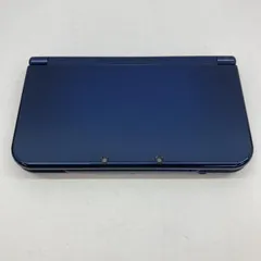 【中古】本体）任天堂 Newニンテンドー3DSLL本体 メタリックブルー ジャンク品 本体のみ[97]