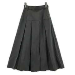 Heather ヘザー プリーツスカート sizeM/グレーのサムネイル