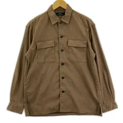 green label relaxingグリーンレーベルリラクシング 長袖シャツ sizeS/ブラウン