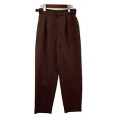 green label relaxing グリーンレーベルリラクシング ウエストゴムパンツ size38/ブラウン