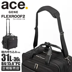 【メーカー正規品】エース スーツケース ジーンレーベル 機内持ち込み Sサイズ SS 31L/36L 拡張 ace. GENE 67572 キャリーケース キャリーバッグ ソフトのサムネイル