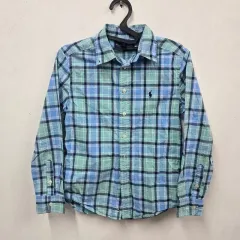 正規品/M(10-12) ラルフローレン キッズ シャツ