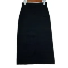 URBAN RESEARCH Sonny Label アーバンリサーチサニーレーベル ラメ糸 リブニットスカート sizeFree/ブラック
