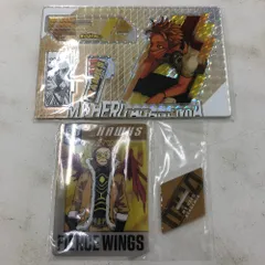 02w23920 僕のヒーローアカデミア ホークス アクリルスタンド 2点セット バースデイ名場面ジオラマフィギュア2024 他【中古品】