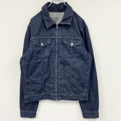 古着 used　GAP　ギャップ　フルジップデニムジャケット/Gジャン　インディゴ　Ｍサイズ