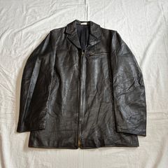 フランス製 M.I.C Cuir ジャケット 58L ブラック XLヴィンテージ