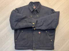 Supreme × DICKIES WHOLE WORK JACKET BLACK - 24FW (L)