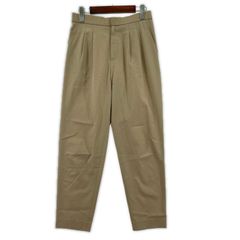 Noble タックパンツ イエロー size40 L相当 新品未使用 タグ付き 