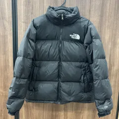 (r)【美品】THE NORTH FACE ザノースフェイス ヌプシ700 ダウンジャケット サイズL相当 ブラック/3103