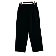 evam eva エヴァムエヴァ E253T037 リネンパンツ size1/ブラック