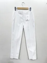 美品 UNITED ARROWS ユナイテッドアローズ リネン混 トラウザー パンツ size36/S/白 ■■レディース
