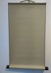 1本限定品　草色系色　無地色紙掛け軸