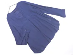 N. エヌ ナチュラルビューティーベーシック プルオーバー シャツ sizeM/紺 ■◇ レディース